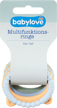 Multifunctionele ringen siliconen, 6 stuks