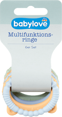 Multifunktionsringe Silikon, 6 St