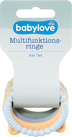 Multifunktionsringe Silikon, 6 St