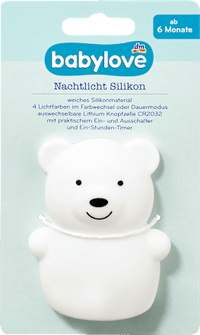 Nachtlampje siliconen, 1 stuk