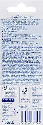 Nagelschere Baby antiallergen, 1 St