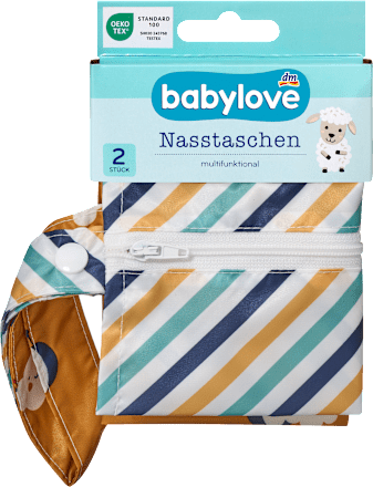 Nasstaschen bunt, 2 St