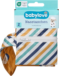 Nasstaschen bunt, 2 St