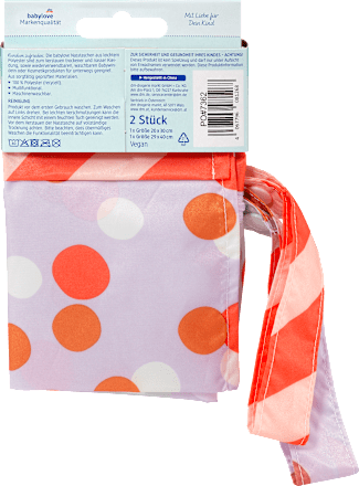 Nasstaschen-Set lila/rot, 2 St