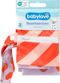 Nasstaschen-Set rosa, 2 St babylove