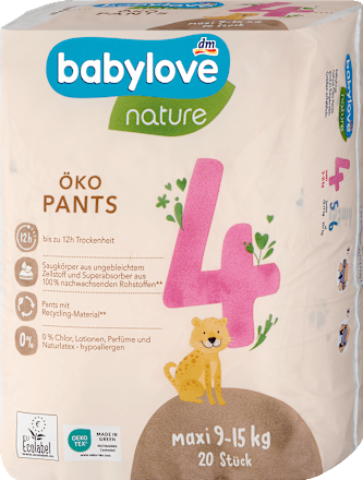 Baby Pants Gr. 4 Maxi (9-15 kg), 20 St