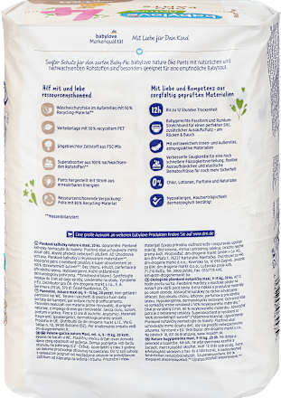 Babybroekjes maat 4 Maxi (9-15 kg), 20 stuks