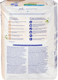 Babybroekje nature eco maat 5 Junior (12-17 kg), 18 stuks