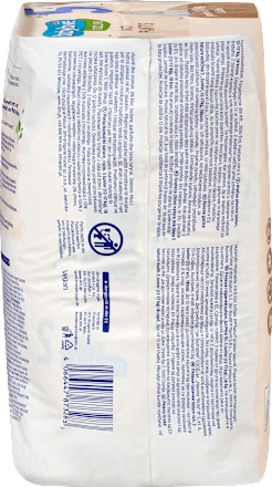 Babybroekje nature eco maat 5 Junior (12-17 kg), 18 stuks