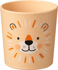 Becher orange, 1 St babylove nature