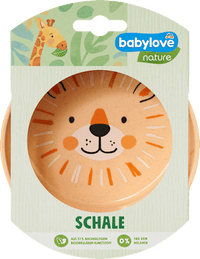 Schale orange, 1 St babylove nature