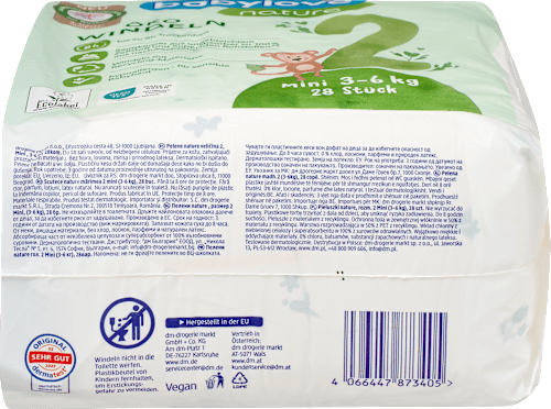 Luiers maat 2 Mini (3-6 kg), 28 stuks