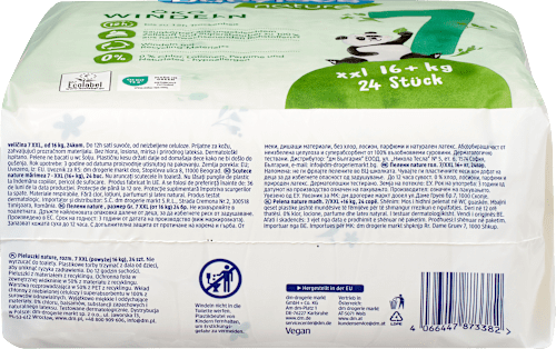 Luiers maat 7 XXL (16+ kg), 24 stuks