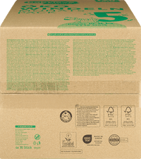 Nature Eco Luiers, Maat 5 Junior (10-16 kg), Maandelijkse verpakking, 120 stuks