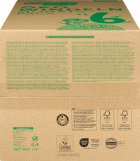 Nature Eco Luiers, Maat 6 XL (15-20 kg), Maandelijkse Doos, 108 stuks