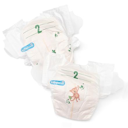 Windeln Öko Gr. 2 mini (3-6 kg), 28 St