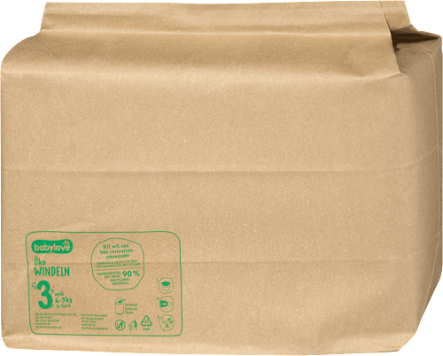 Windeln Öko Gr. 3 midi (4-9 kg) Monatspack, 144 St