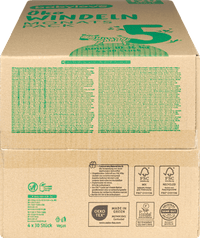 Windeln Öko Gr. 5 junior (10-16 kg) Monatspack, 120 St