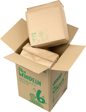 Windeln Öko Gr. 6 xl (15-20 kg) Monatspack, 108 St