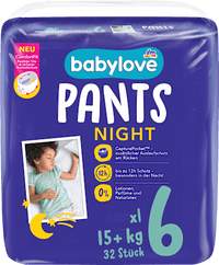 Pants Night Gr. 6 XL (15+ kg), 32 St babylove