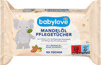 Pflegetücher Mandelöl, 80 St babylove