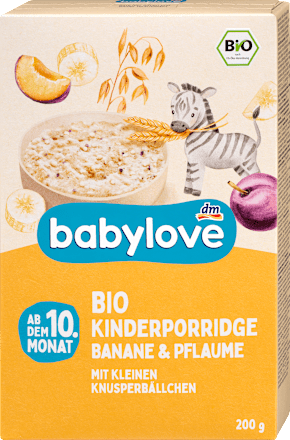 Porridge Banane & Pflaume ab dem 10. Monat, 200 g