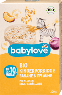 Porridge Banane & Pflaume ab dem 10. Monat, 200 g