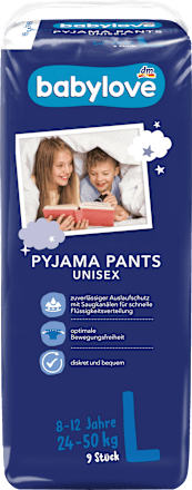 Pyjama Pants Gr. L 8-12 Jahre (24-50 kg), 9 St