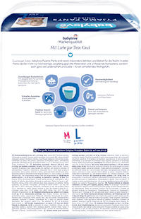 Pyjamabroek maat L Jumbo Pack, 8-12 jaar (24-50 kg), 18 stuks