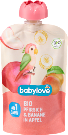 Quetschie Pfirsich & Banane in Apfel ab 1 Jahr, 100 g