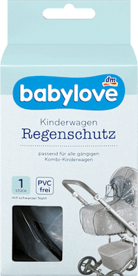 Regenhoes voor kinderwagen, 1 stuk