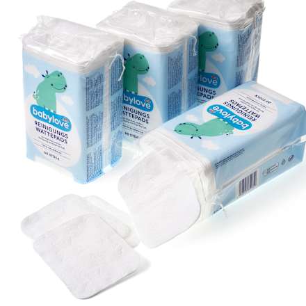 Reinigungs Wattepads (4x60 St), 240 St
