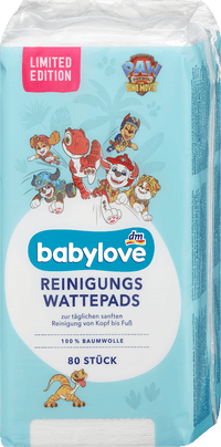 babylove Reinigungs Wattepads, 80 St