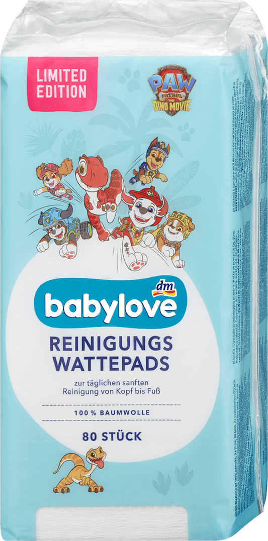babylove Disques de nettoyage en coton, 80 pcs