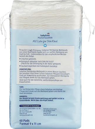 Reinigungs Wattepads, 60 St