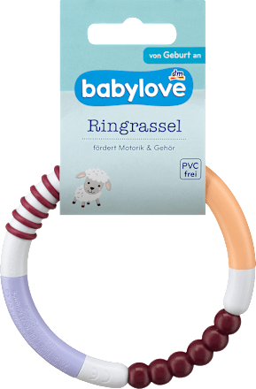 Ringrassel lila/bordeaux, 1 St