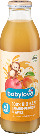 Saft Banane-Pfirsich in Apfel, ab 1 Jahr, 500 ml