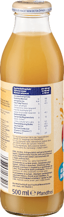 Saft Banane-Pfirsich in Apfel, ab 1 Jahr, 500 ml