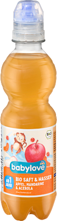 Saft & Wasser Apfel-Mandarine Acerola, ab 1 Jahr, 330 ml EINWEG