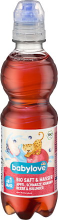 Saft & Wasser Apfel-Schwarze Johannisbeere-Holunder, 330 ml EINWEG