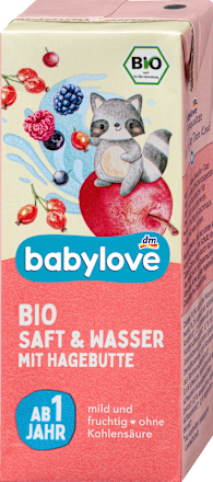 Saft & Wasser Hagebutte ab 1 Jahr, 200 ml
