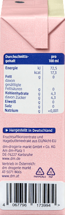 Saft & Wasser Hagebutte ab 1 Jahr, 200 ml