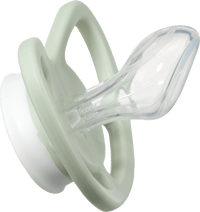 babylove Schnuller Air Silikon anatomisch, beige/mintgrün,  Gr. 2, 5-18 Monate, 2 St