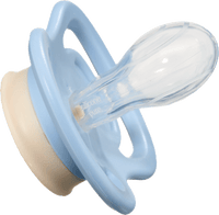 Schnuller Air Silikon symmetrisch, blau, 5-18 Monate, 2 St