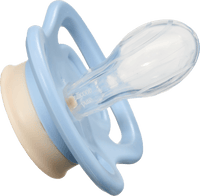 babylove Schnuller Air Silikon symmetrisch, blau, ab 16 Monaten, 2 St