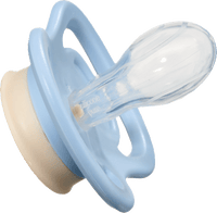 Schnuller Air Silikon, symmetrisch, grün/beige, 5-18 Monate, 2 St