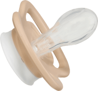 Schnuller Air Silikon symmetrisch, mint/beige & blau/petrol, Gr. 2, 5-18 Monate, 4 St