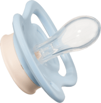 Schnuller Air Silikon symmetrisch, rosa/blau, 0-6 Monate, 2 St