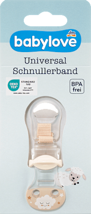 Schnullerband universal creme, 1 St