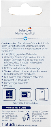 Schrank-, Schubladen- & Multisicherung, 1 St